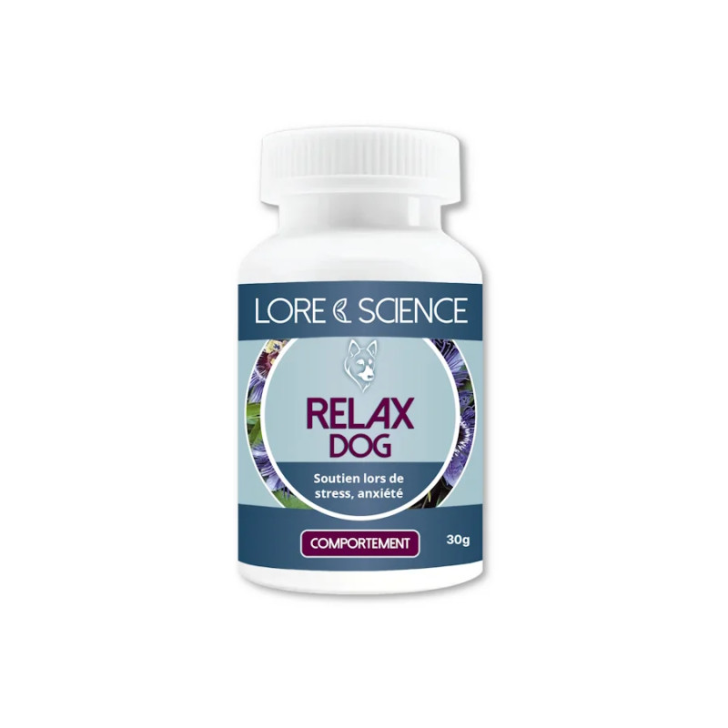 Relax Dog - Stress, anxiety and concentration in dogs - Lore & Science